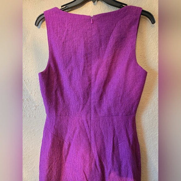 Black Halo Purple Dress Mini Dress Size 8 - Picture 11 of 12